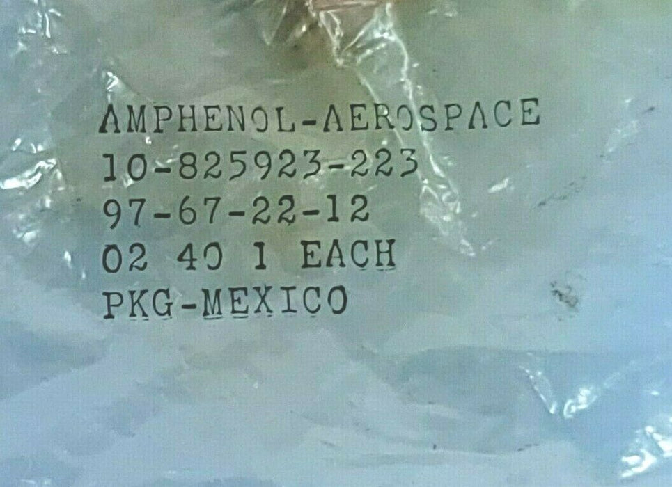 NEW AMPHENOL 97-67-22-12 CABLE CLAMP SIZE 20/22 ZINC ALLOY 10-825923-223