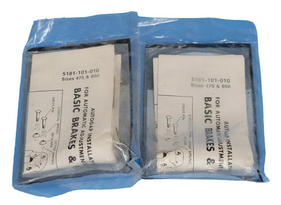 LOT OF 2 NEW WARNER ELECTRIC 5181-101-010 AUTOGAP ACCESSORY KITS 5181101010