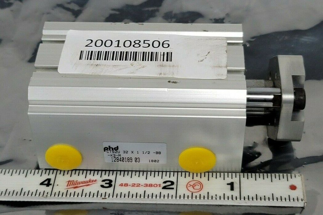 NEW PHD CTS2U 32 X 1 1/2-BB-K3-M CYLINDER 12840189 03