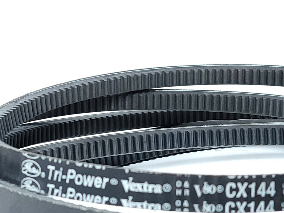 LOT OF 2 NEW GATES CX144 TRI-POWER BELTS 9014-2144