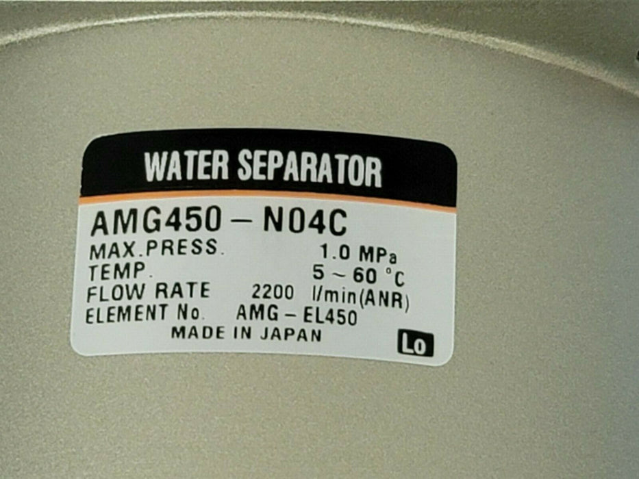 NEW SMC AMG450-N04C WATER SEPARATOR AMG450N04C