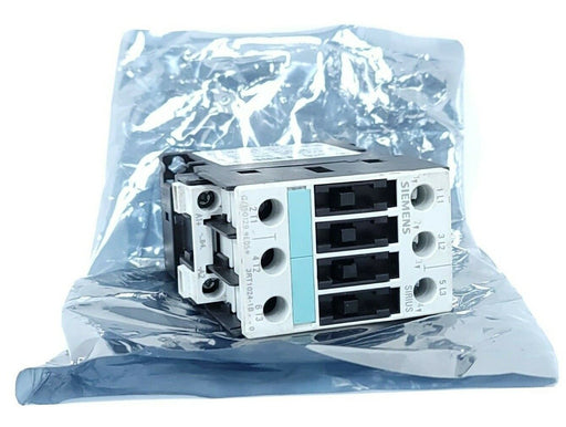 SIEMENS 3RT1024-1BB40 CONTACTOR 3RT10241BB40, 40 AMP 3 POLE