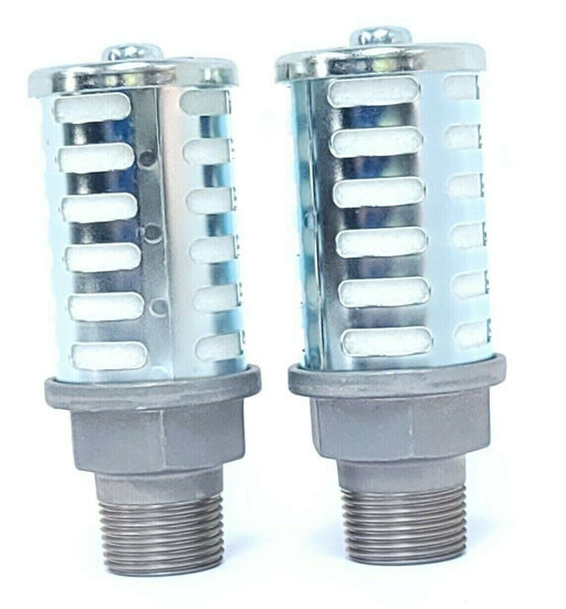 LOT OF 2 NEW SMC AN500-06 AN SILENCERS AN 3/4INCH STANDARD (PT)
