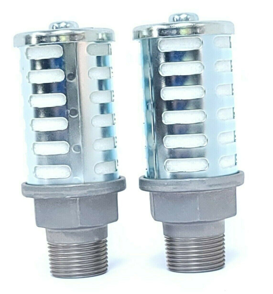 LOT OF 2 NEW SMC AN500-06 AN SILENCERS AN 3/4INCH STANDARD (PT)