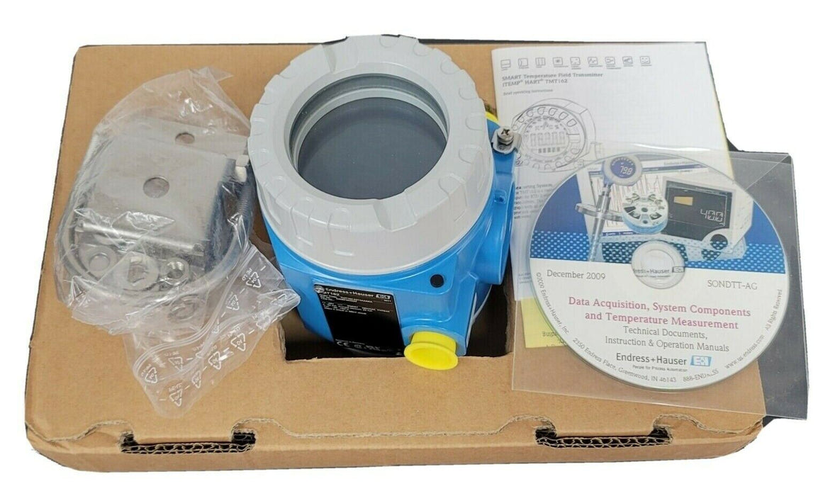 NEW ENDRESS HAUSER TMT162-A213AAAKA HART TRANSMITTER FW. 1.03.05 TMT162A213AAAKA