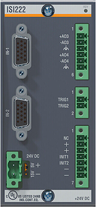 NEW BACHMANN ISI222 POSITIONING MODULE 00013737-00 24VDC MFG. DATE 2019