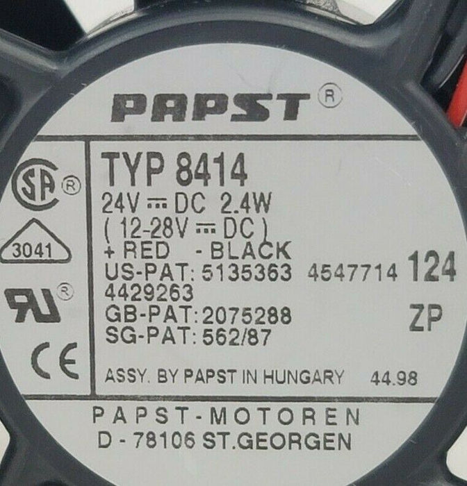 NEW PAPST TYPE 8414 AXIAL FAN 24V DC 2.4W
