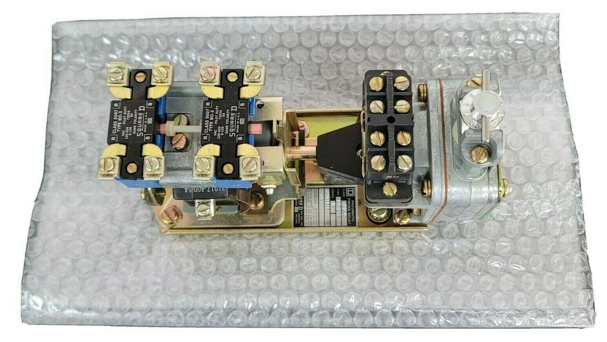 NEW SQUARE D 9050-B0 26E SER. C AC PNEUMATIC TIMING RELAY 9050B026E 9050BO26E