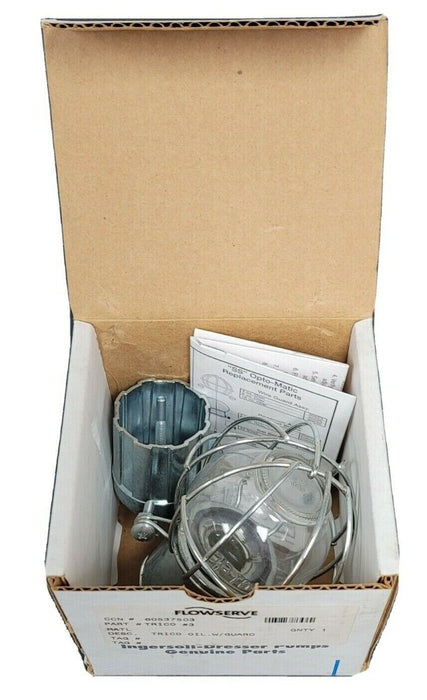 NEW FLOWSERVE TRICO #3 OIL BOWL W/ GUARD 60537503