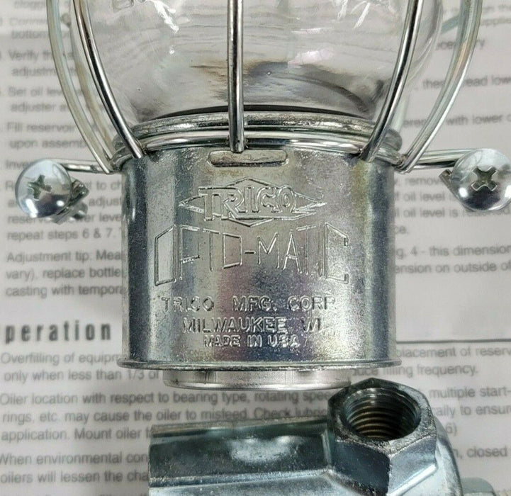 NEW FLOWSERVE TRICO #3 OIL BOWL W/ GUARD 60537503