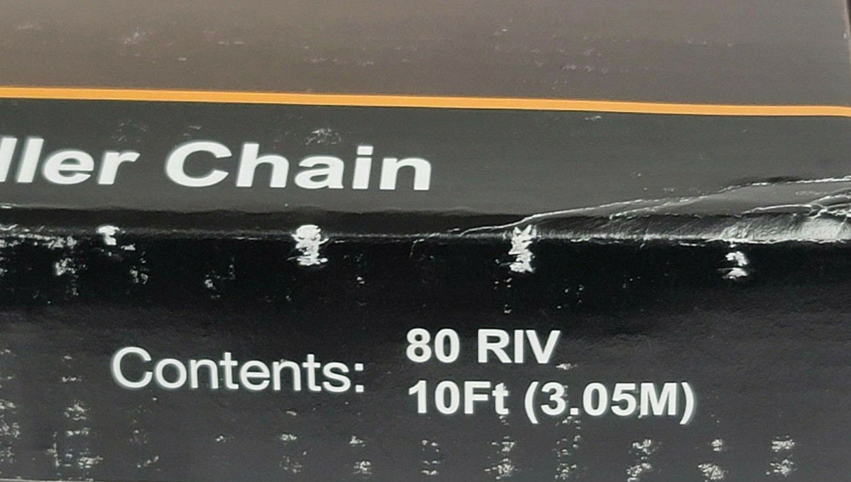 NIB SENQCIA HI-MAX PRECISION ROLLER CHAIN 80 RIV 10FT (3.05M)