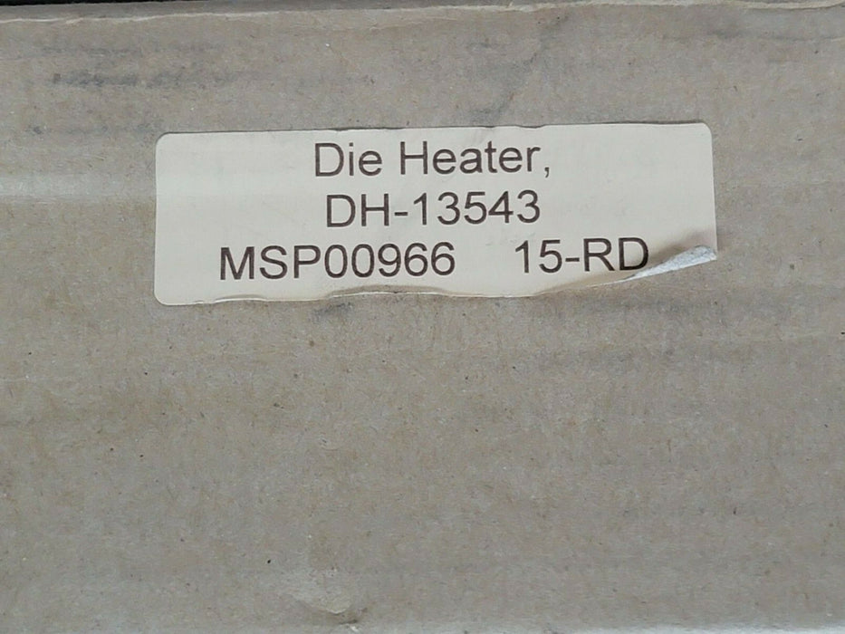 NEW AITKEN DH-13543 20" x 22" x 4" ELECTRIC INFRARED DIE HEATER 3PH 480V 13.5kW