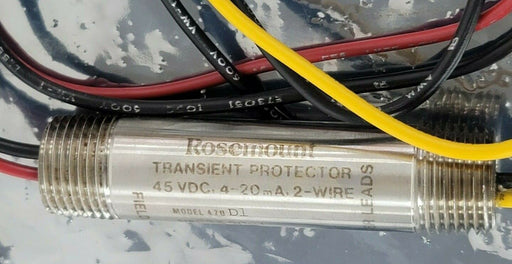 NEW ROSEMOUNT 470D1 TRANSIENT PROTECTOR 45VDC 4-20MA