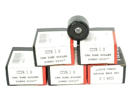LOT OF 5 NIB MCGILL CCYR 1 S CAM YOKE ROLLERS CCYR1S