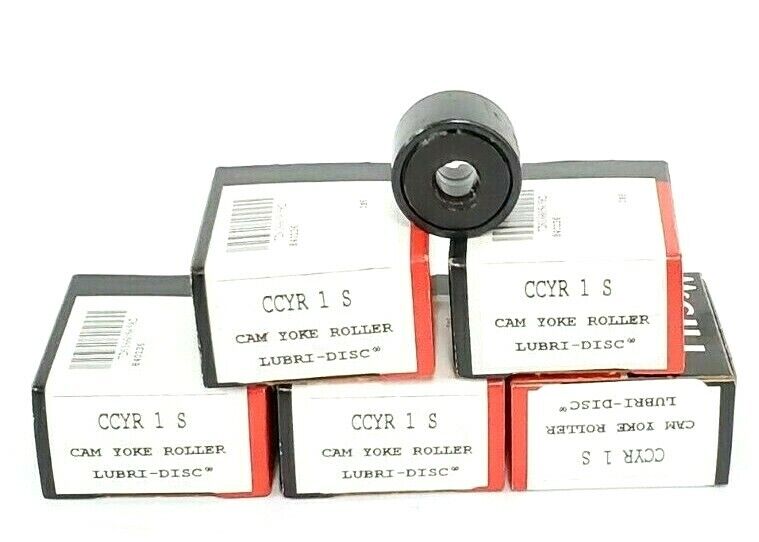 LOT OF 5 NIB MCGILL CCYR 1 S CAM YOKE ROLLERS CCYR1S
