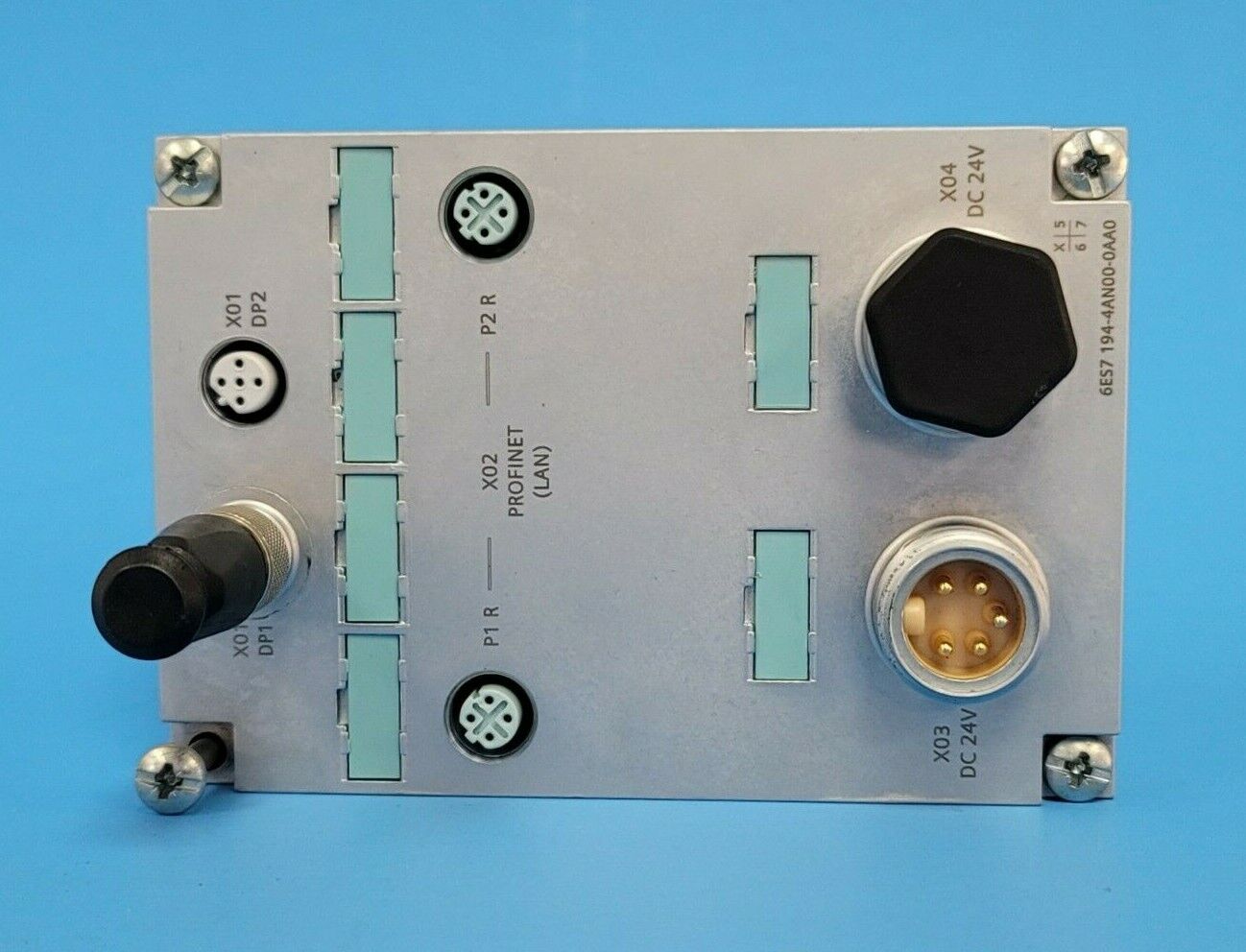 SIEMENS 6ES7194-4AN00-0AA0 CONNECTING MODULE ET200PRO