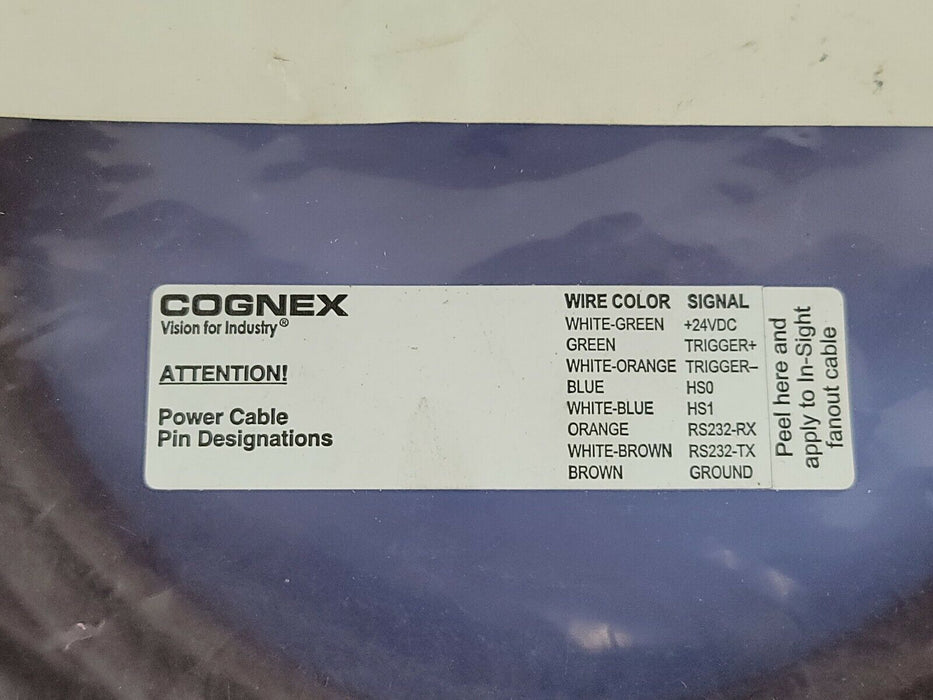 NEW INDUSTRIAL INTERFACES 849090209 CABLE ASSEMBLY 2 AMP 60 VOLT 16 FT