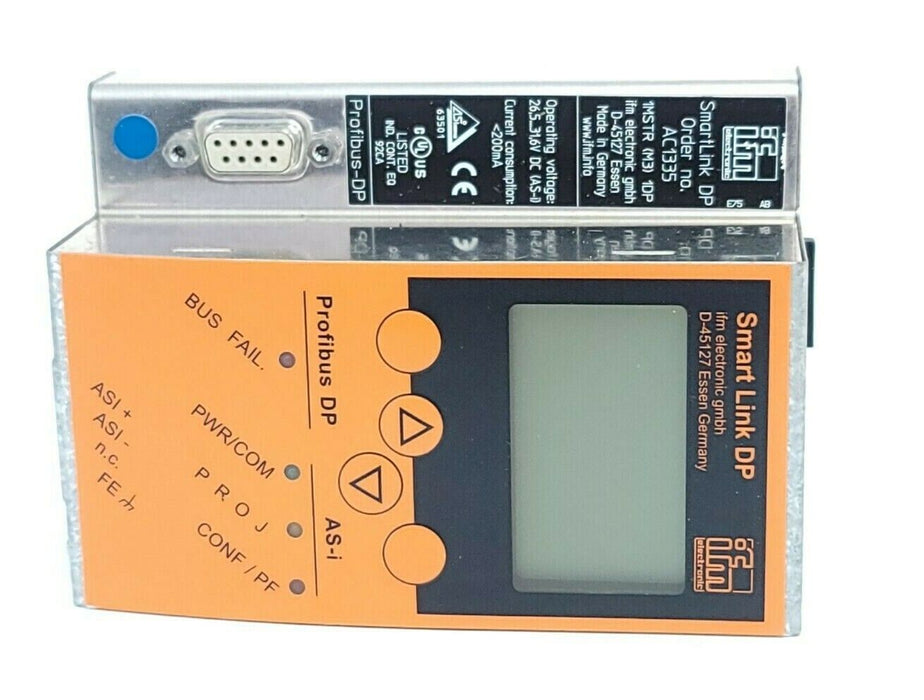 IFM AC1335 SMART LINK DP 1MSTR (M3) 1DP PROFIBUS DP