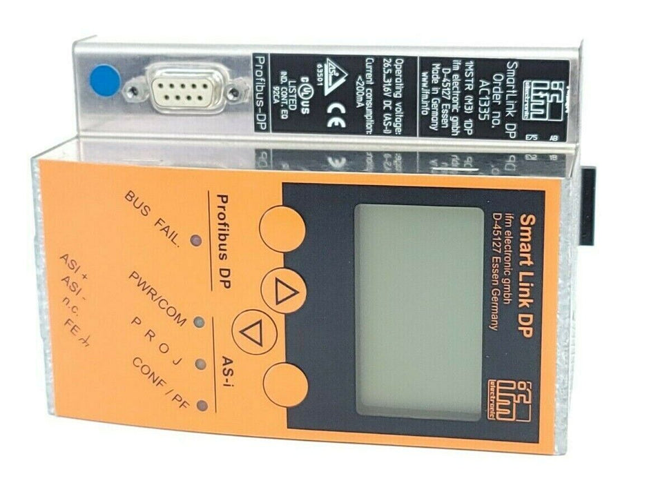 IFM AC1335 SMART LINK DP 1MSTR (M3) 1DP PROFIBUS DP