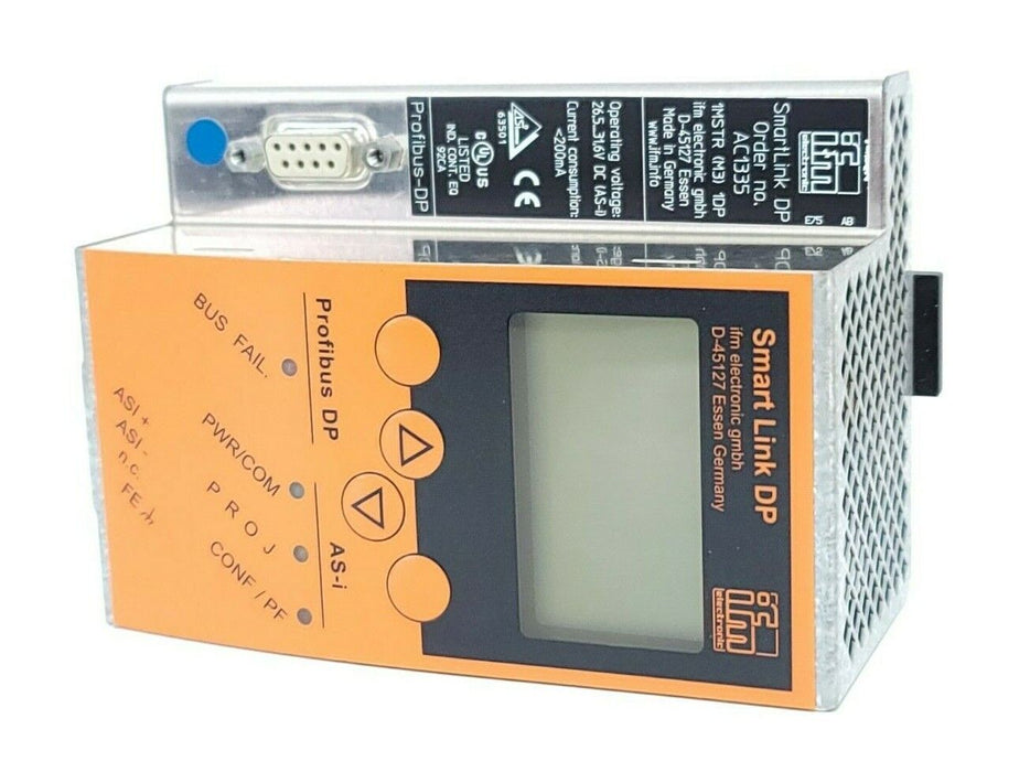 IFM AC1335 SMART LINK DP 1MSTR (M3) 1DP PROFIBUS DP