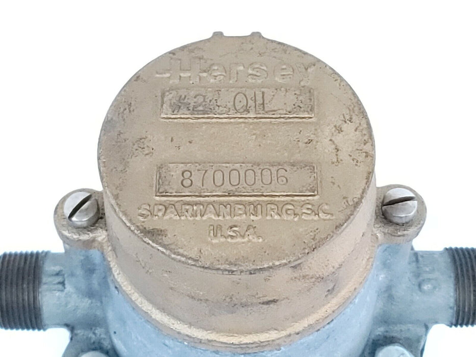 NEW HERSEY NIAGARA #2 OIL METER 8700006