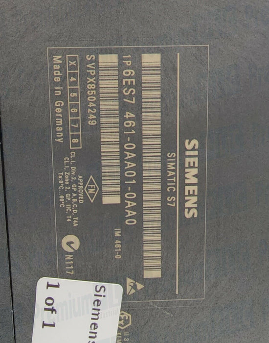 NEW SIEMENS 6ES7461-0AA01-0AA0 S7-400 INTERFACE MODULE RECEIVER IM 461-0 NSNP