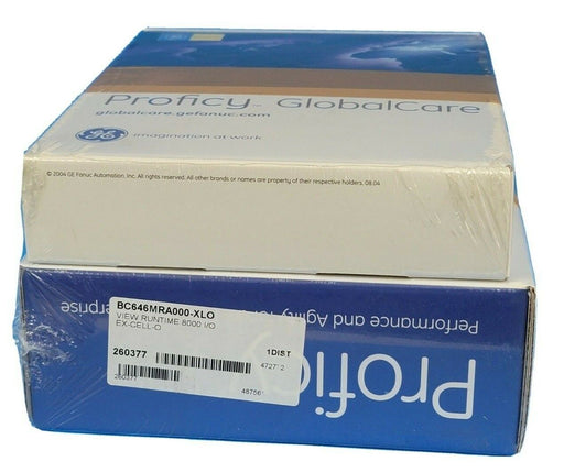 NEW SEALED GE FANUC BC646MRA000-XLO VIEW RUNTIME 8000 I/O EX-CELL-O BC646MRA000