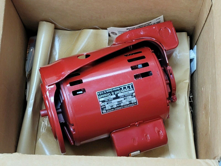 NIB BELL & GOSSETT 111044 POWER PACK 1/2, 115/230, 60, 1 ALTERNATING MOTOR