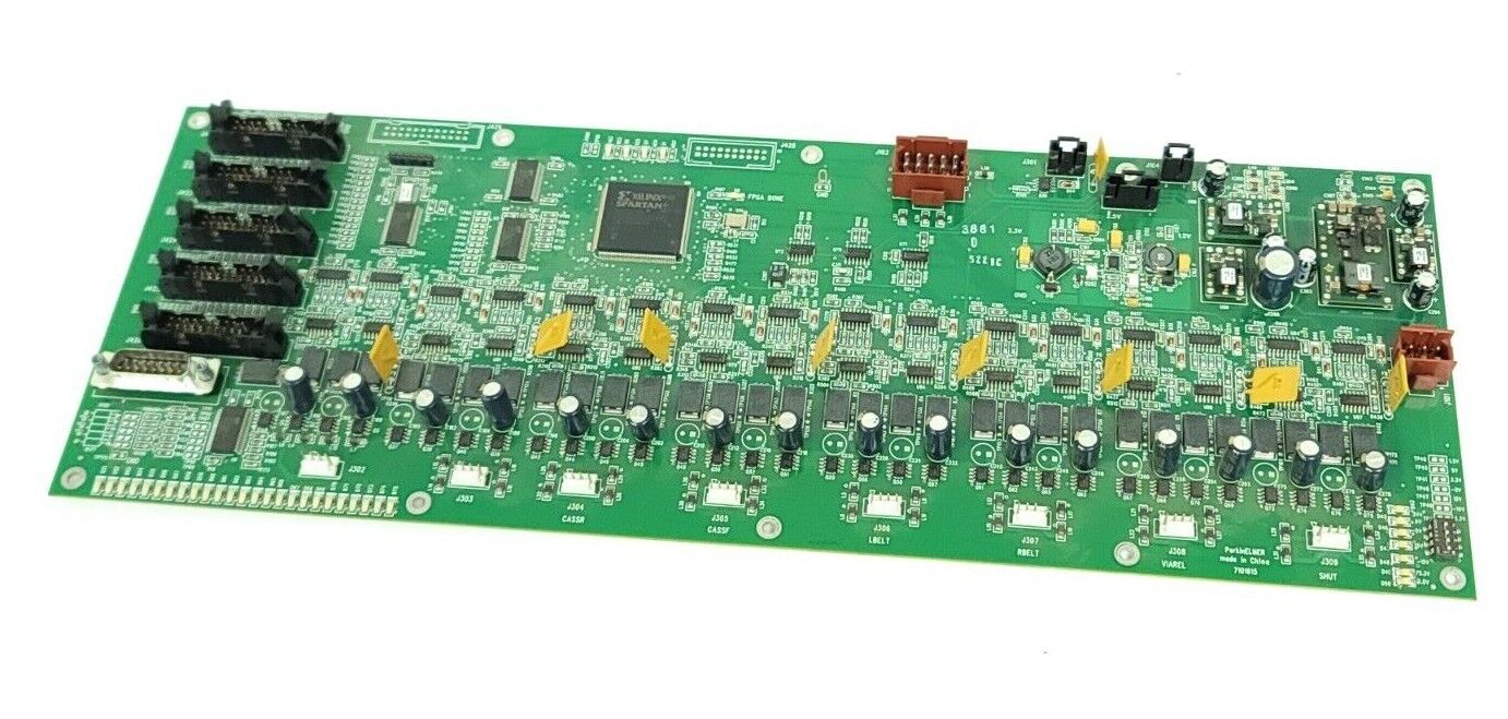 PERKIN ELEMER 7101615 PCB LAS MOTOR DRIVER BOARD (FOR PARTS)