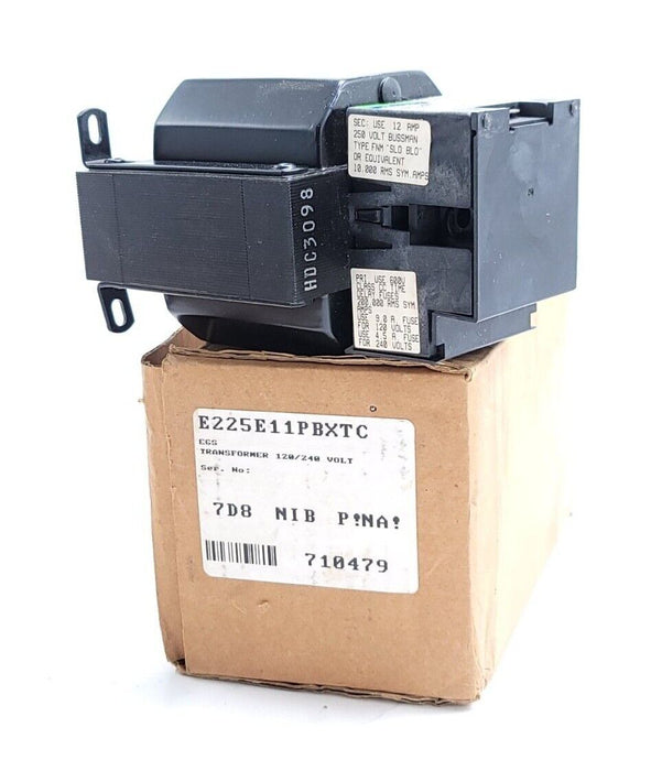 NIB EMERSON E225E11PBXTC TRANSFORMER 120/240V