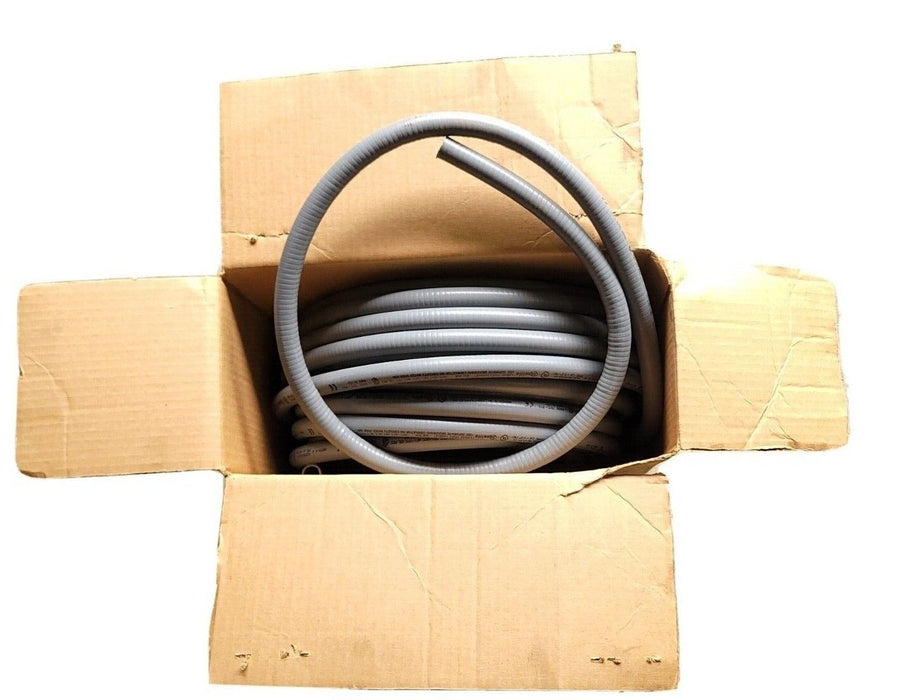 NEW LIQUADITE LA-11 1/2'' GRAY FLEXIBLE METAL CONDUIT 80FT LA11 LA