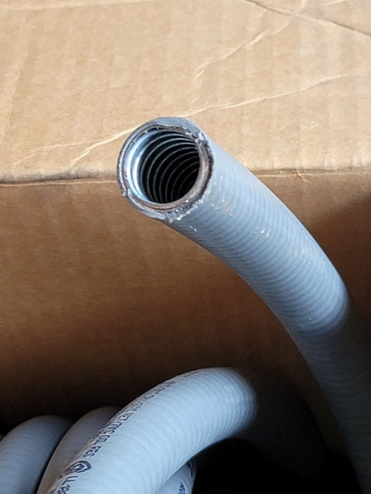 NEW LIQUADITE LA-11 1/2'' GRAY FLEXIBLE METAL CONDUIT 80FT LA11 LA