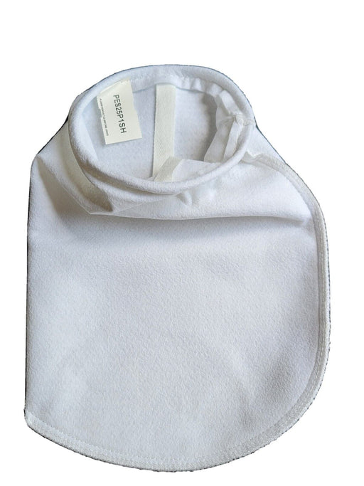 LOT OF 15 NEW PES25P1SH 4-1/8'' X 14'' POLYESTER FELT BAG FILTER W/ CARBON RING