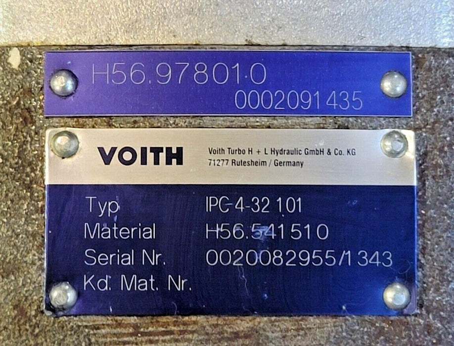 VOITH IPC-4-32 101 HYDRAULIC PUMP W/ IPC/4-/25 IPC432101 IPC425