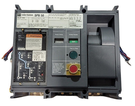 NEW CUTLER HAMMER SPB 50 CIRCUIT BREAKER SPBSR38R 800A DIGITRIP RMS 510 S55LSG
