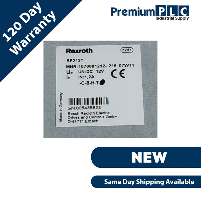 NEW BOSCH REXROTH 1070081212 PANEL-TOUCH12.1 BF212T TOUCH PANEL LCD-DISPLAY TFT