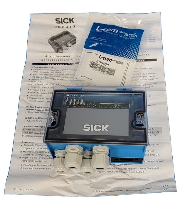NEW SICK CDB410-001 CONNECTION MODULE 7027806 CDB410001