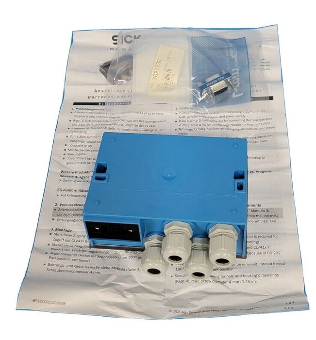 NEW SICK CDB410-001 CONNECTION MODULE 7027806 CDB410001