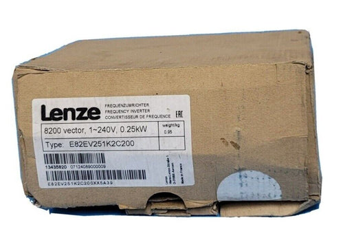 LENZE E82EV251K2C200 FREQUENCY INVERTER INVERTER SERIES 8200 VECTOR