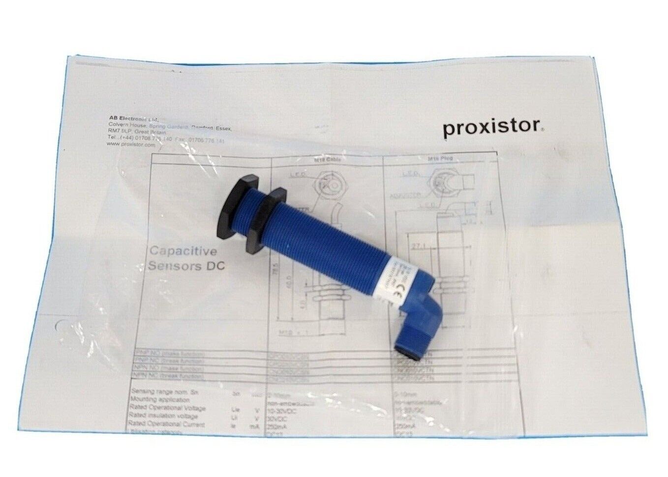 NEW TT ELECTRONICS PROXISTOR CPC-010V-CTN PROXIMITY SENSOR