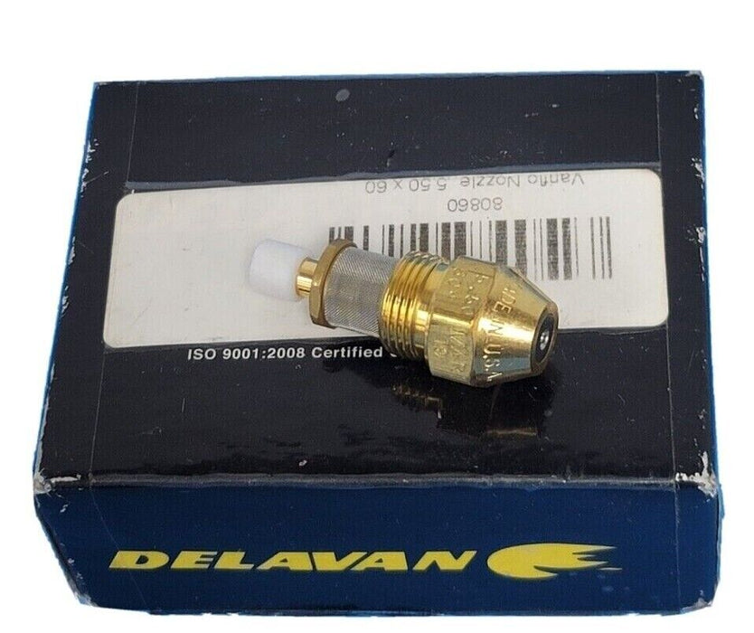 LOT OF 2 DELAVAN 33769-036 VARIFLO NOZZLE ASSEMBLIES 5.50 GPH