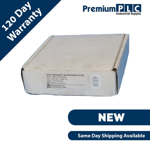 NIB KB ELECTRONICS KBRF-250 (9509A) RADIO FREQUENCY INTERFERENCE FILTER