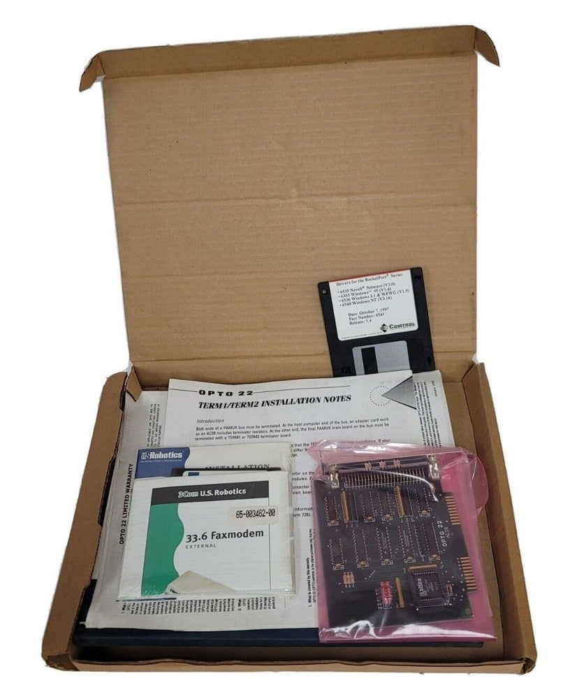 NEW OPTO 22 AC28 INTERFACE CARD ISA BUS TO PAMUX BUS