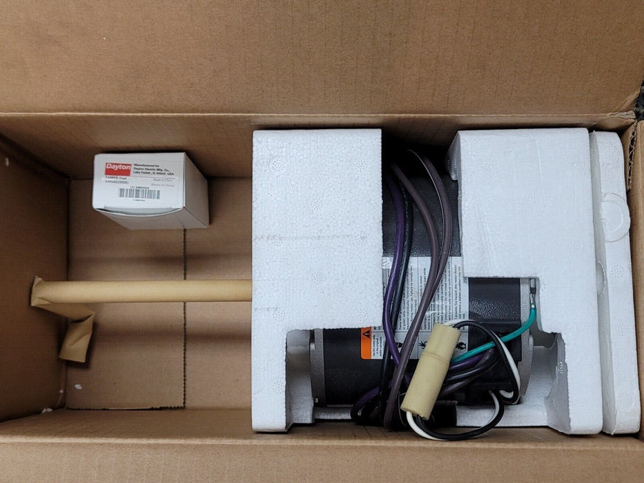 NIB DAYTON 3LU94J CONDENSER FAN MOTOR TYPE: PSC HP: 1/4 RPM: 1075 PH: 1