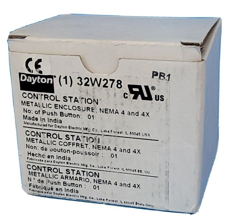 NIB DAYTON 32W278 CONTROL STATION