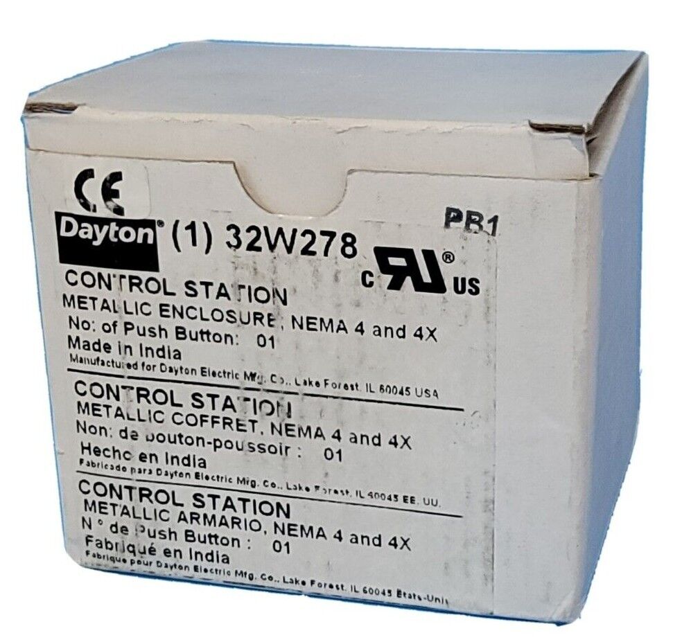 NIB DAYTON 32W278 CONTROL STATION