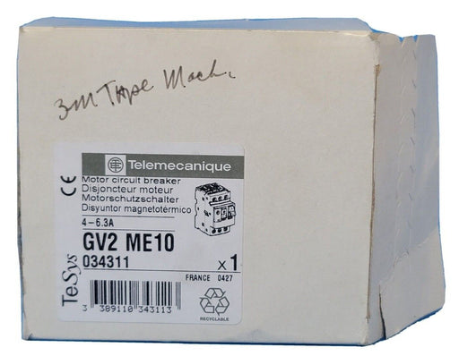 NEW IN BOX TELEMECANIQUE GV2ME10 MOTOR CIRCUIT BREAKER 4-6.3A