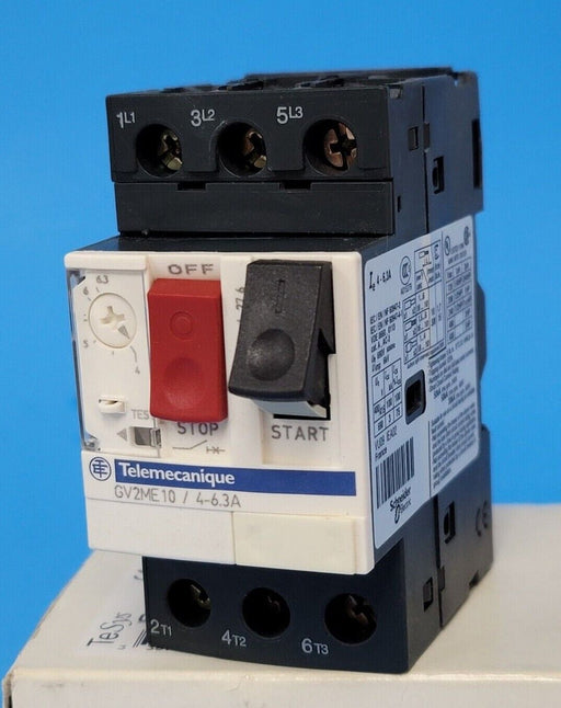 NEW IN BOX TELEMECANIQUE GV2ME10 MOTOR CIRCUIT BREAKER 4-6.3A