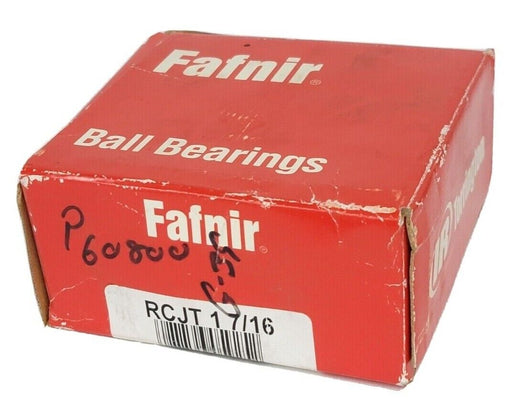NEW FAFNIR TIMKEN RCJT 1 7/16 BOLT FLANGE W/ SELF-LOCKING COLLAR RCJT1716