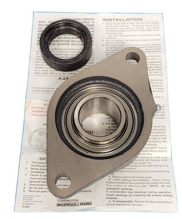 NEW FAFNIR TIMKEN RCJT 1 7/16 BOLT FLANGE W/ SELF-LOCKING COLLAR RCJT1716